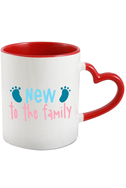 StoryGift Romania Cana Cu Text In Engleza New To The Family, Nou Nascuti, Cop...