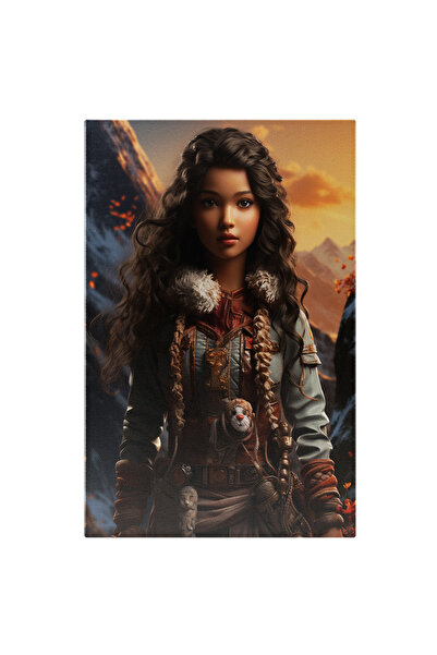 StoryGift Romania Tablou Canvas: Aventuriera Brunet Lucrari De Arta, Intuneri...