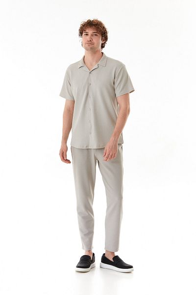 Fulla Moda Waffle Fabric Pocket Jogger Pants