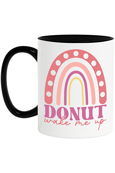 StoryGift Romania Cana Cu Mesajul In Engleza "donut, Wake Me Up" - Gogoasa Ma...