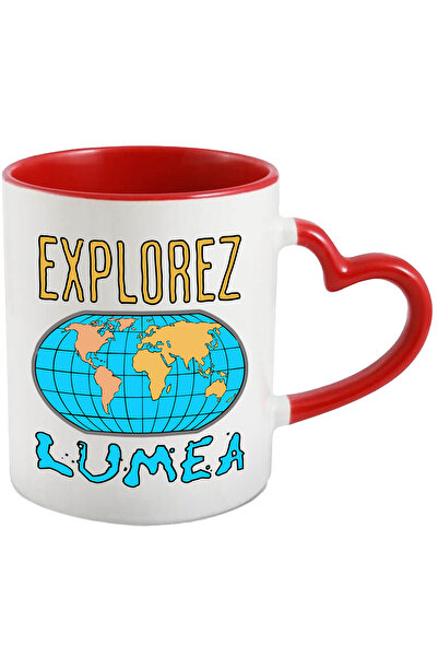 StoryGift Romania Cana Planta Terra Turtita Text Explorez Lumea, 330ml, Ceram...