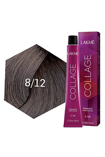 LAKMÉ صبغة شعر دائمة كولاج من لاكمي 8/12 اش فيوليت لايت بلوند 60مل
