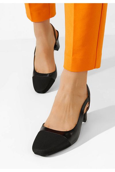 B T Shoes Pantofi Slingback Emesa Negri
