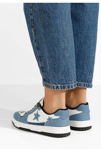 B T Shoes Sneakers Dama Franka Denim