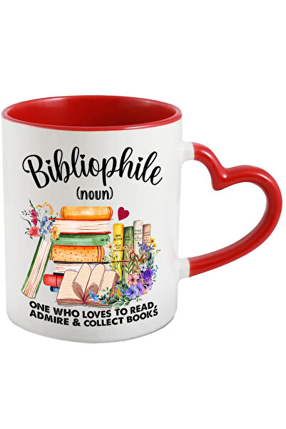 StoryGift Romania Cana Cu Teancuri De Carti Cu Mesajul "bibliophile (NOUN) - ...
