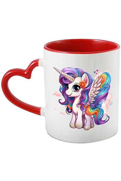 StoryGift Romania Cana cu un unicorn cu aripi | ilustratie | norisori | vesel...