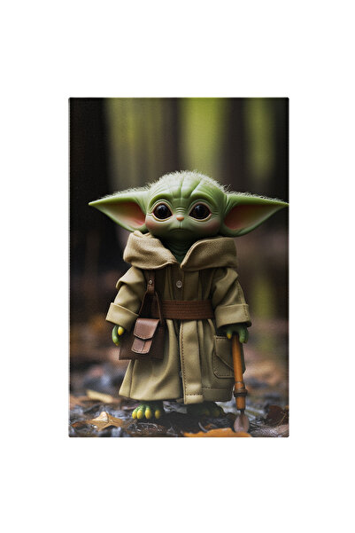 StoryGift Romania Tablou Canvas: Portret Yoda In Natura Tanar Războiul Stelel...