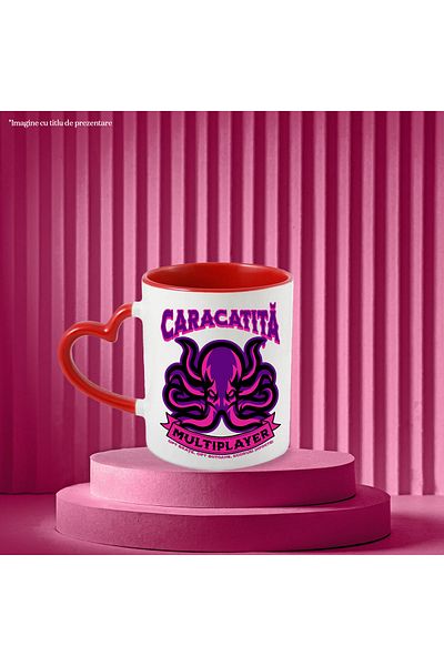 StoryGift Romania Octopus multiplayer eight-armed video game mug, 330ml, Ceramic with Handle in, with, STG.