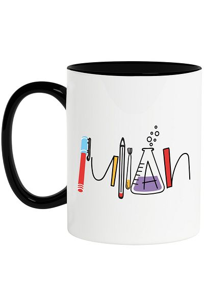 StoryGift Romania Mug With The Name Iulian, And Funny Message, Curious, Sociable, Galagio, 330ml, Ceram, With