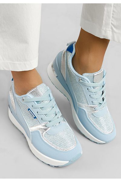 B T Shoes Sneakers Cu Platforma Zaneta Bleu