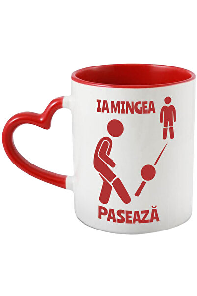 StoryGift Romania Cana Sileta Om Pasand Mingea Iubitorii De Fotbal, 330ml, Ce...