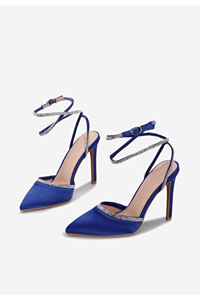 B T Shoes Modré lodičky do špičky Azaleea