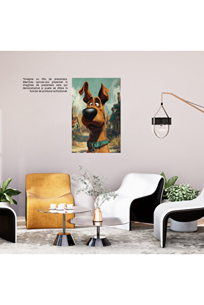 StoryGift Romania Tablou Canvas: Scooby Doo Cățelul Detectiv În Căutarea Rezolvării Misterului Din Orașul Fermeca