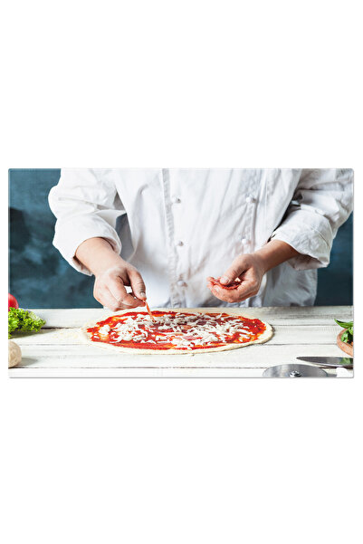 StoryGift Romania Tablou Canvas: Maiestrie In Bucatarie - Chef, Pizza, Prepar...