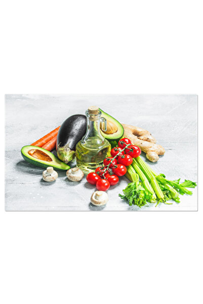 StoryGift Romania Tablou Canvas Asortiment Mare De Fructe Si Legume Sanatoase O Varitate Impresionanta De Fructe