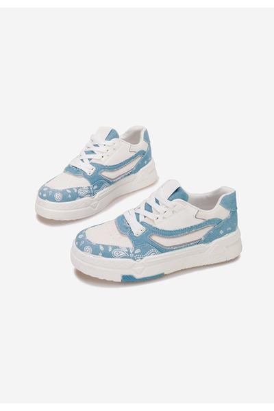 B T Shoes Svetlě modré dámské tenisky Seletia