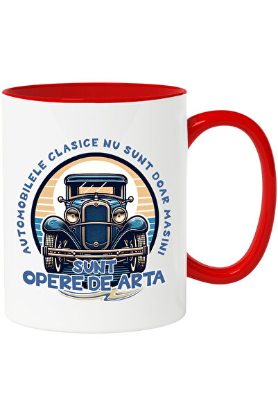 StoryGift Romania Cana Automobilele Clasice Sunt Opera De Arta Masina, 330ml,...