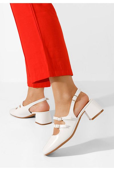 B T Shoes Pantofi Slingback Sivida Albi