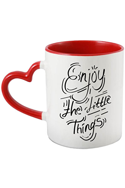 StoryGift Romania Cana Cu Mesaj In Engleza Enjoy The Little Things, Bucura-te De Lucrurile Marunte, Cu ,stg