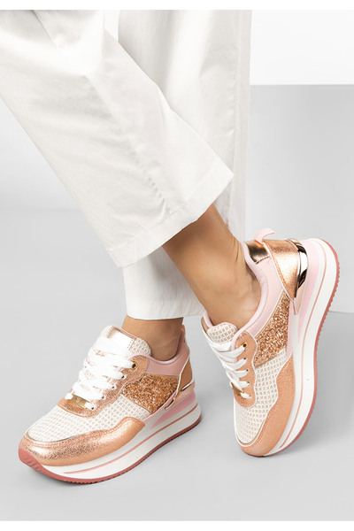 B T Shoes Sneakers Cu Platformă Hanifa Roz