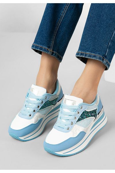 B T Shoes Sneakers Cu Platformă Camora Bleu