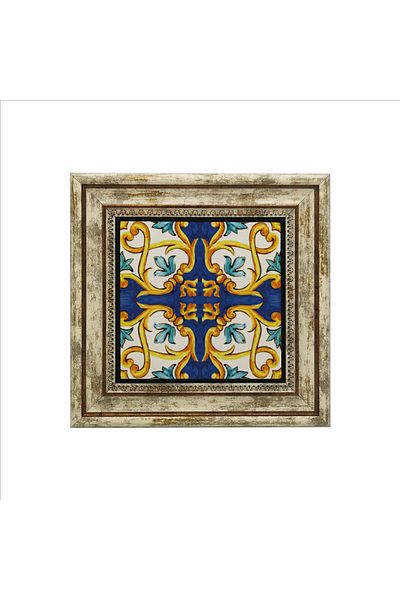 Sadrazam Italian Pattern Printed Natural Stone Table (25 X 25 Kd-103)