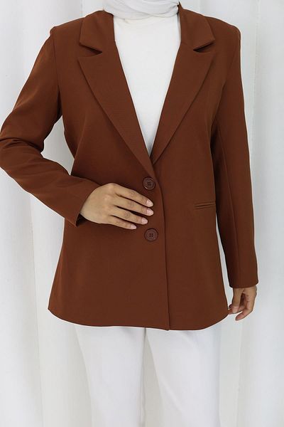 Modamihram Women's Jacket Brown 6146