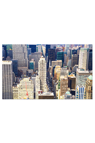 StoryGift Romania Tablou Canvas Vedere Aeriana Manhattan, New York, Oras, Sky...