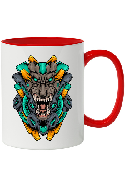 StoryGift Romania Cana Cu Maimuta, Primata, Robot, Mecha, Sf, Cyberpunk, Mult...