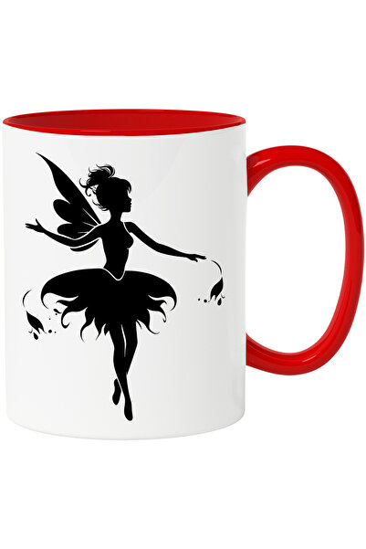 StoryGift Romania Cana Cu O Zana Din Basme - Miscari Grandioase Cu Maner Rosu...