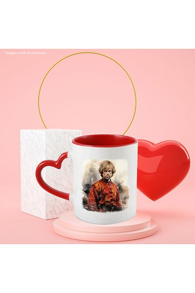 StoryGift Romania Mug With Tyrion Lannister, Game of Thrones, Fictional Character, Multicolor 330 ml, With ,STG.