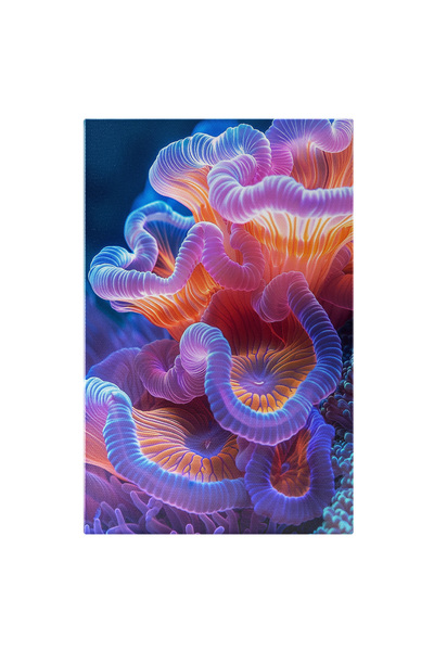 StoryGift Romania Tablou Canvas: Meduze Fluorescente Mișcări În Fantezie Satu...