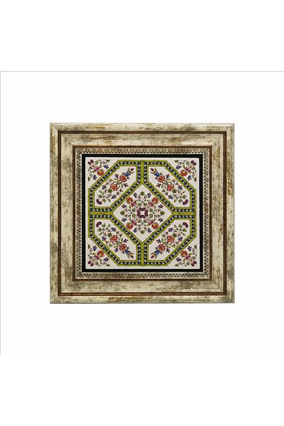 Sadrazam Italian Pattern Printed Natural Stone Table (25 X 25 Kd-78)