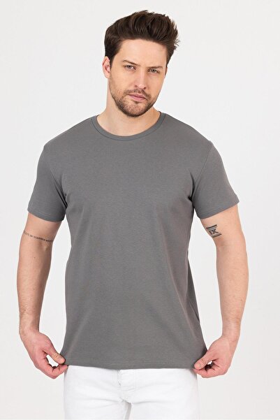 yakamor Μπλουζάκι Unisex Ribana Compact από χτενισμένο βαμβάκι με λαιμόκοψη