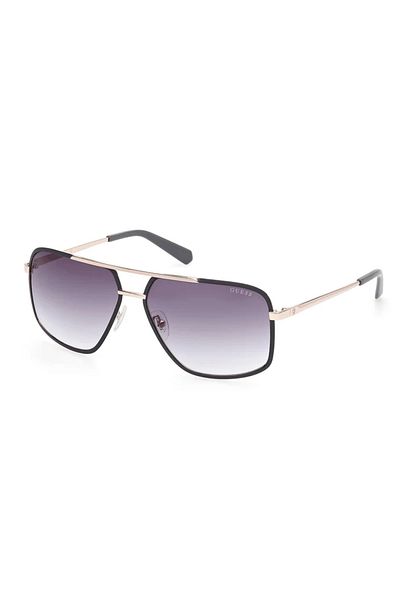 Guess Men's Sunglasses Guess GU00167 20B, Metal, Grey, 60 mm