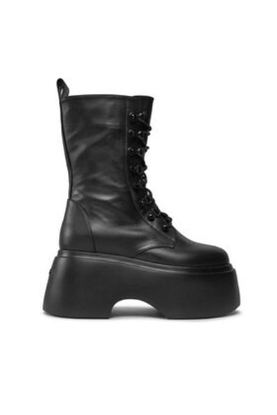 LE SILLA ghete de damă până la gleznă 6446A020M1PPCHI377 negre