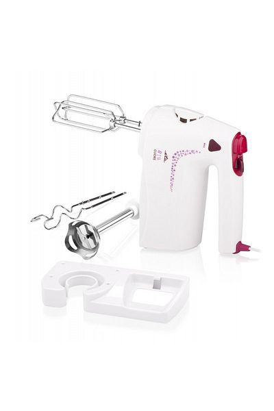 ETA Cuore 1089 Hand Mixer White, 350 W, 4 Speeds, Turbo, 2 Beaters, 2 Hooks, Blender Nozzle