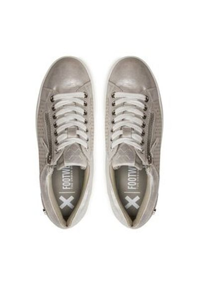 XTI adidași de damă 142490 argintii