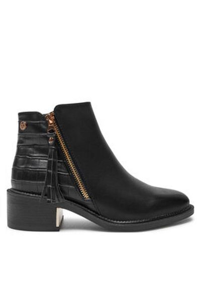 XTI women's ankle boots 143102 black