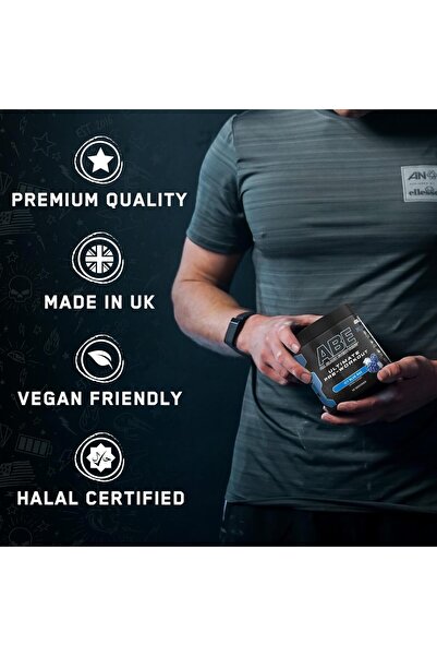 applied nutrition مسحوق آبي قبل التمرين، بنكهة الفواكه، 375 جم