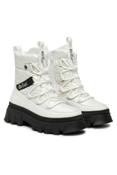 Lee Cooper women's ankle boots LCJ-24-47-3142LA white