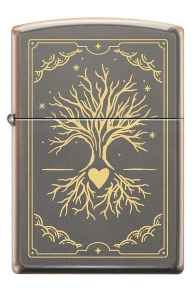 Zippo Çakmak 49839-115799 Tree Of Life Card Design