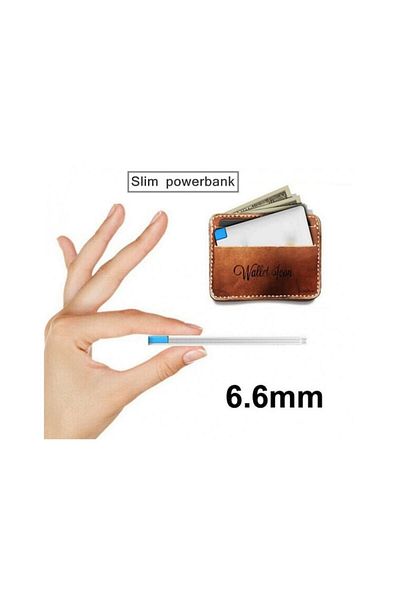 MACVI Baterie externa Macvi® 2600 mAh ultra subtire pentru Android