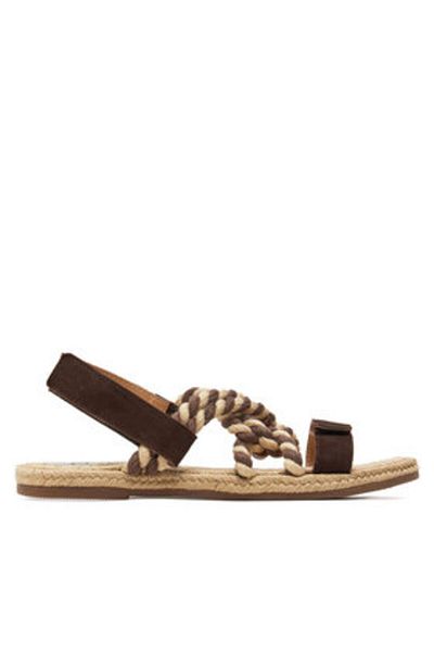 Manebi women's espadrilles P 7.8 Y0 brown