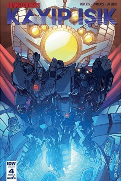 Presstij Kitap Transformers - Kayıp Işık (Bölüm 4 Kapak B)