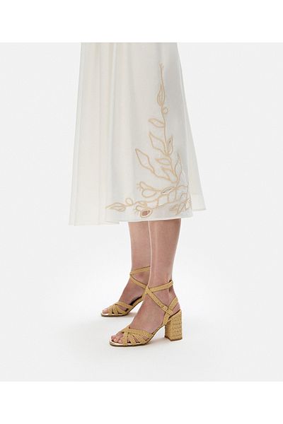 İpekyol Cross-strapped high-heeled shoes
