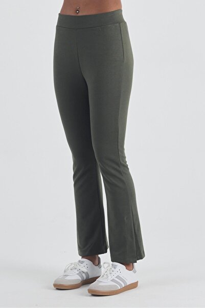 yakamor Γυναικείο Ατσάλινο ελαστικό ύφασμα Πλαϊνό άνοιγμα καμπάνα Κάτω