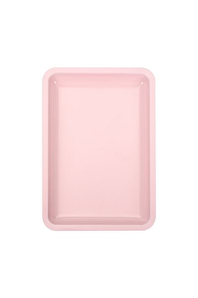 Choice Pink New Stainless Steel Cosmetic Storage Tray Nail Art Equipment Plate Doctor Surgical Dental Tray