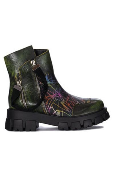 maciejka women's ankle boots 05137-20/00-8 colorful