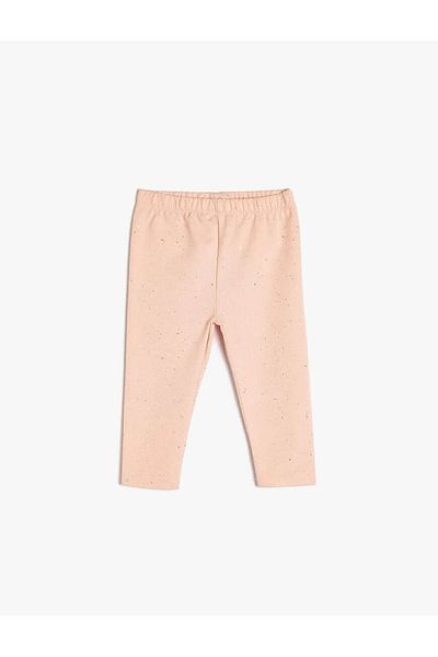 Koton Pink Tights for Baby Girl - 5Smg40011Ak